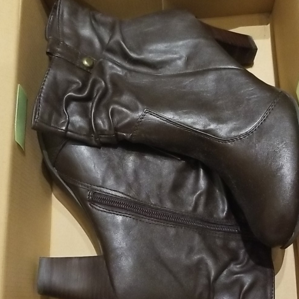 Bass Slouch Lucy Ankle Boots Size 10 - Picture 8 of 8